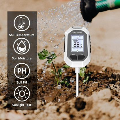 4-IN-1 Digital soil ph moisture meter